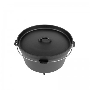 2021 New Style Cast Iron Enamel Dutch Oven Pot - Hot sell Outdoor Cast iron dutch oven – Chuihua