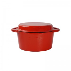 Good quality Cast Iron Cookware Casserole - Cast iron enameled gradient color casserole pot with widely used  – Chuihua