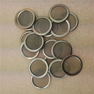 Stainless Steel Wire Filter Sintered 304 316L Stainless Steel Wire Mesh Filter Layar