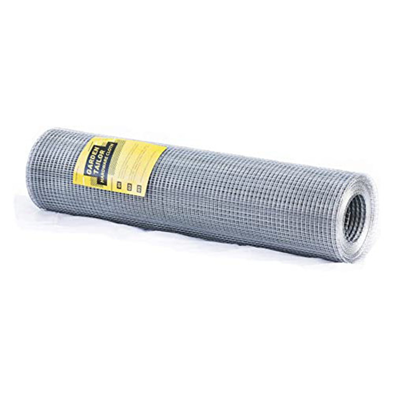 Lamba fitaovana vita amin'ny vy vy vy 36 in x 100 ft Garden Welding Fefy Roll Square Mesh 19 Gauge Chicken Rabbit Snake Cage Heavy Duty Welding Fencing