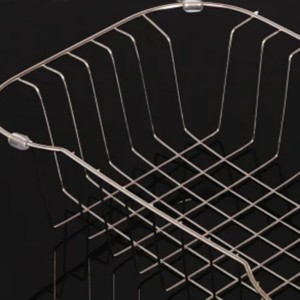 Mrežasta žična košara za odtok kuhinjskega korita iz nerjavečega jekla 304 201 po meri