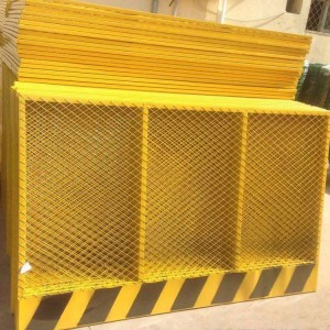 Construction Road Safety Isolation Foundation Pit Guardrail Temporary Fence