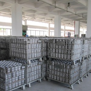 Customized Welded Steel Lockable Pallet Storage Cage