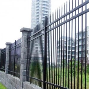 Врући нови производи Ограда од цинкованог челика Мрежна ограда ПВЦ