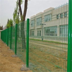 Кућна спољна декоративна 3Д закривљена заварена жичана мрежа баштенска ограда за оградну плочу
