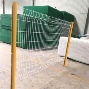 Home Outdoor Decorative 3D Curved Welded Wire Mesh Garden Fence para sa Fence Panel