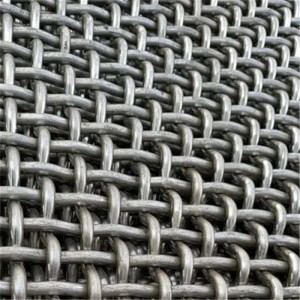 Industri Vevd Mine Sieving Screen Crimped Wire Mesh