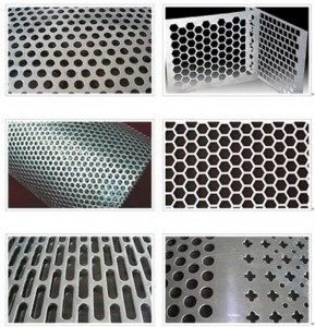 Rquare Round Slotted Holes Perforated Metal Mesh Stainless Steel Aluminum Galvanized Sheets