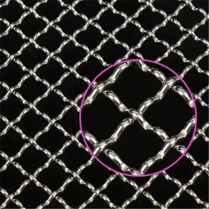 SUS 304 316 316L Stainless Steel Crimped Woven Wire Mesh