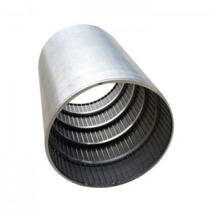 Johnson Screen Wedge Wire Wire Screen for Back Flush Filter Equipment