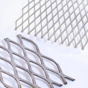 Sheet Expanded Galvanized Steel Metal Wire Mesh