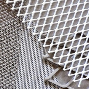 Sheets Expanded Galvanized Steel Metal Wire Mesh