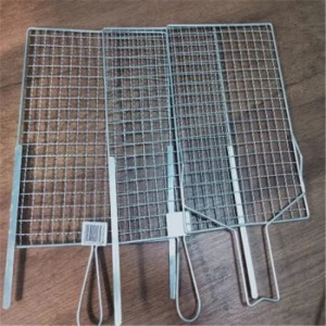 Stainless Steel Barbecu Grill Mesh BBQ Netting para sa Pagluluto