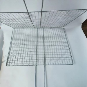 Stainless Steel Barbecu Grill Mesh BBQ Netting para sa Pagluluto