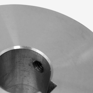 Specializuotas didelio tikslumo aliuminio paskirstymo diržo skriemulys