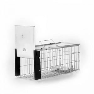 16”x6”x6.5” Metal Plate Rat Trap Cage Suitable for trapping flying squirrels, red squirrels, chipmunks, rats and weasels