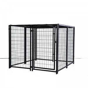 5’ x 5’ x 4’ Outdoor Dog Kennel with Sunscreen