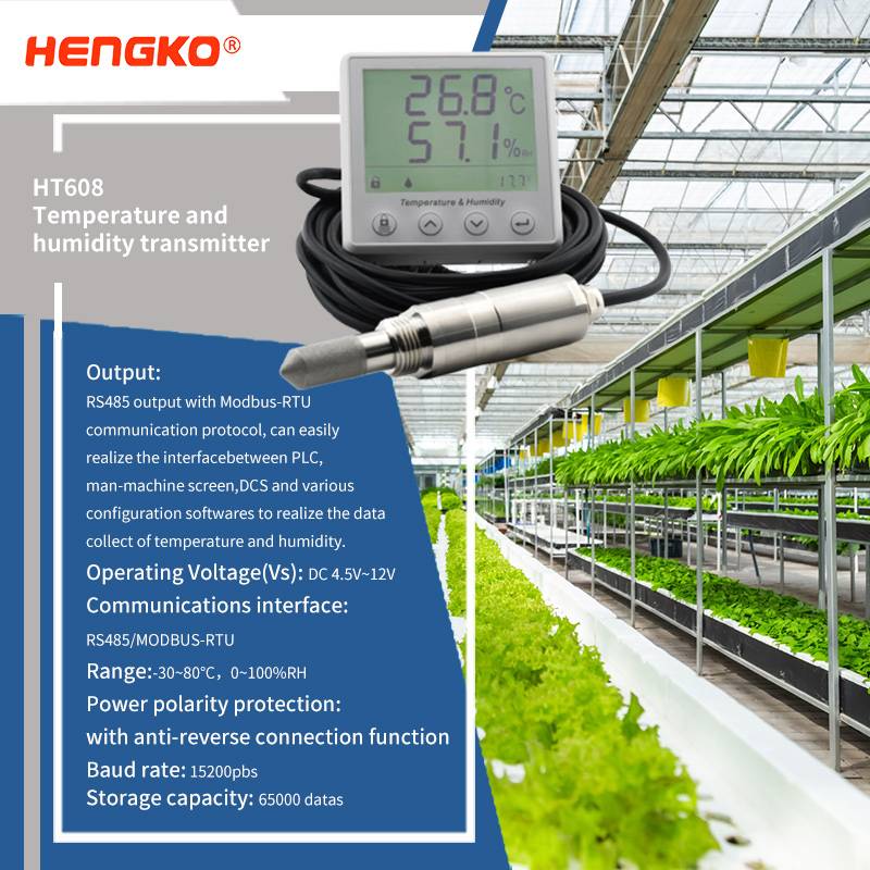 China IoT Temperature And Humidity Sensor Monitoring For Food Quality ...