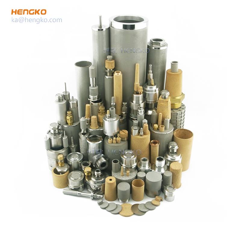 316L SS stainless steel metal sintered filters,Customized microporous nickel monel inconel titanium bronze brass , 0.2 0.5 microns 1 5 7 10 15 20 30 50 60 90 μm Featured Image