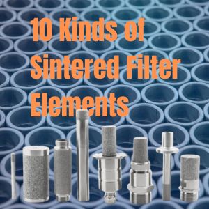 10 Sintered Filter Elements Wide Used for Normal Industrial