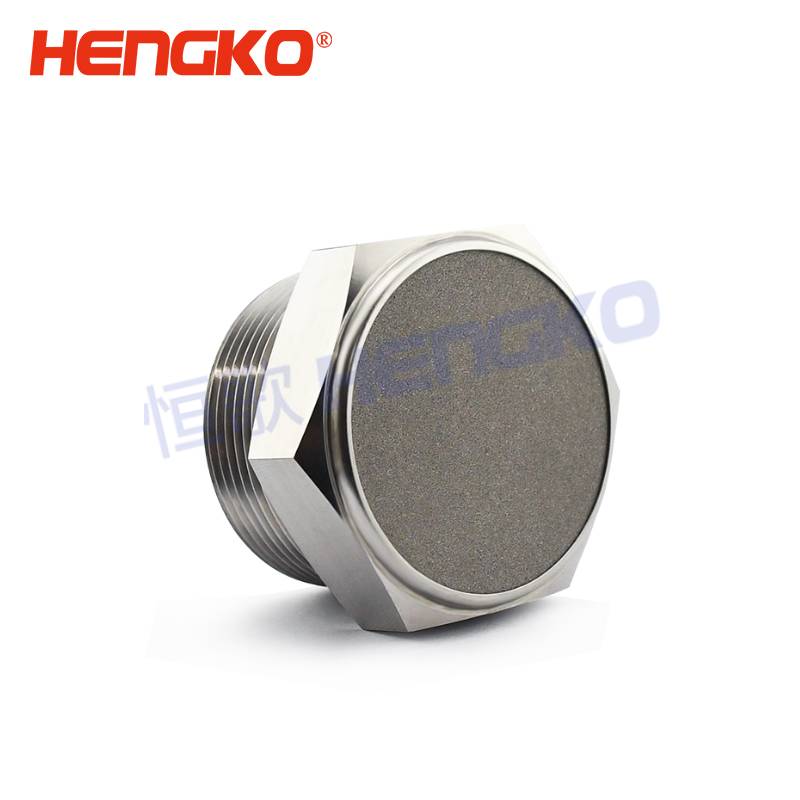 China OEM Porous Stainless Steel Discs -
 HBSL-SSM V Male thread brass air compressor valve muffler pneumatic exhaust silencer – HENGKO