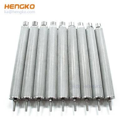 I-OEM Industrial sintered metal porous filter tube, porosity 15 20 50 60 90 120 micron