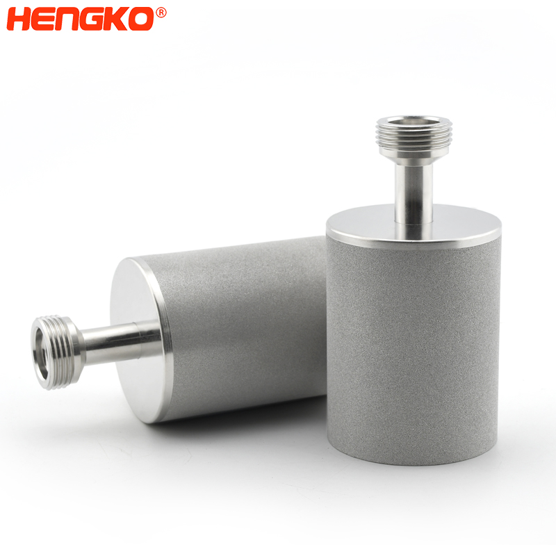 Carbonation Stone -
 2 Micron Diffusion Stone – Stainless Steel Aeration Stone Carbonating Stone with 1/4″ Barb – HENGKO