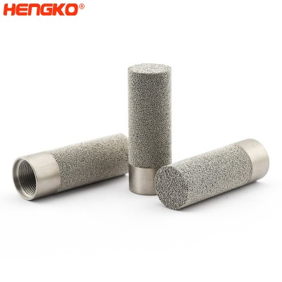 HK66MBN rustfrit stål porøst fugtighedssensorhus – rustfrit stål sintrede mikron porøst filtertemperatur fugtighedssensorbeskyttelse