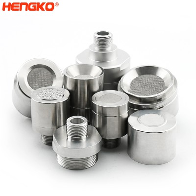 HENGKO Dispozitive de oprire a flăcării din oțel inoxidabil element senzorial monitor de gaz carcasă de protecție antiexplozie pentru detector de monoxid de carbon