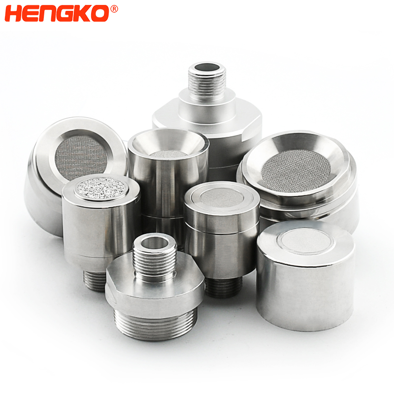 HENGKO pára-chamas de aço inoxidável elemento sensor monitor de gás caixa de proteção à prova de explosão para detector de monóxido de carbono