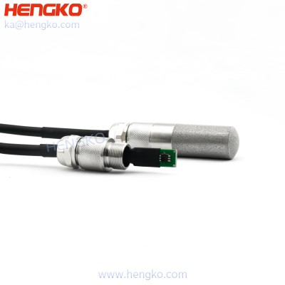 Capacitive Digital greenhouse 2 wire high temperature relative humidity sensor probe for dew point soil meter