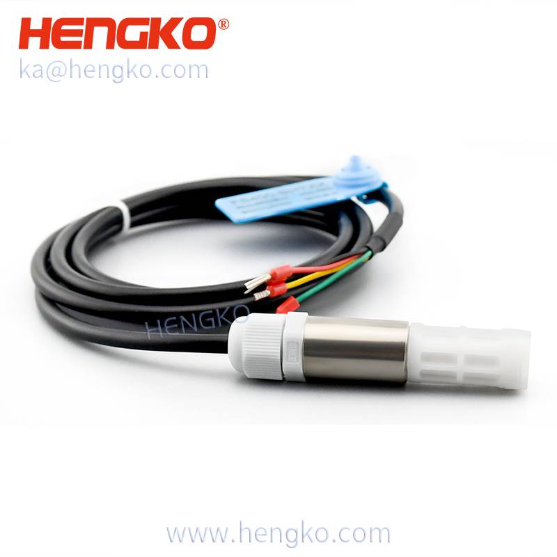 Moisture Temperature Meter -
 waterproof temperature and humidity transmitter sensor probe with plastic enclosure – HENGKO