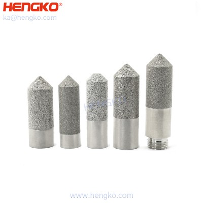 HK20MCN sintered porous stainless steel RHT-30 humidity sensor probe housing for plant health monitor using the particle electron