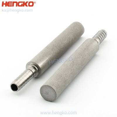 Nitrogenous wine Tool Diffusion Professional Effective Aeration Stone Beer Brewage 316L Stainless Steel Quick Plug Sintered Microporous Air Spargers