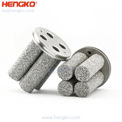Sintered metal stainless steel porous textile filters for in high pressures enviroments manufacture of nylon