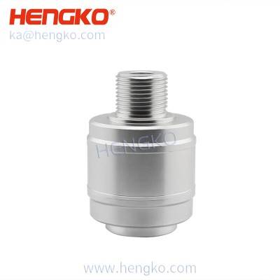 Custom gas detector component-Explosion proof Stainless Steel Probe Filter Caps Protection Caps Industrial Analog Plant Gas Sensor + sintered rupture disc