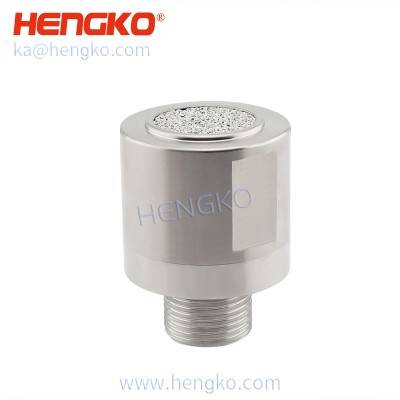 Disco filtrante sinterizzato in acciaio inossidabile 316L/316 utilizzato per la protezione dei rilevatori di fughe di gas per il sensore di gas