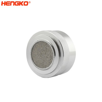 Micron Sintered Porous sintered stainless steel 316L metal porous gas sensor alarm explosion proof enclosure + sintered filter disc for Combustible Gas Detection Alarm