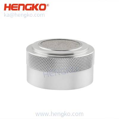Micron Sintered Porous sintered stainless steel 316L metal porous gas sensor alarm explosion proof enclosure + sintered filter disc for Combustible Gas Detection Alarm