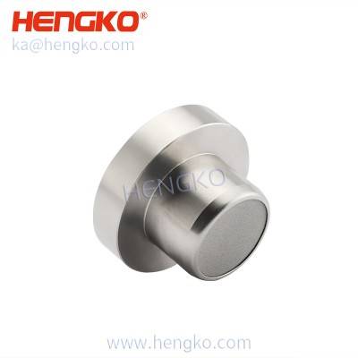 Sintered stainless steel metal catalytic bead accessories gas sensor explosion proof protective cover for hazardous noxious gas detection module