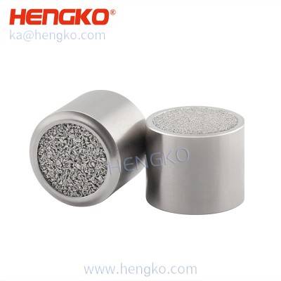 Outdoor sintered stainless Steel Filter Porous Probe Housing protection Industrial Ammonia Electrochemical hydrogen Infrared CO2 Gas Sensor
