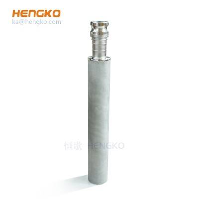 micron stainless steel sintered porous metal hydraulic filters tubes