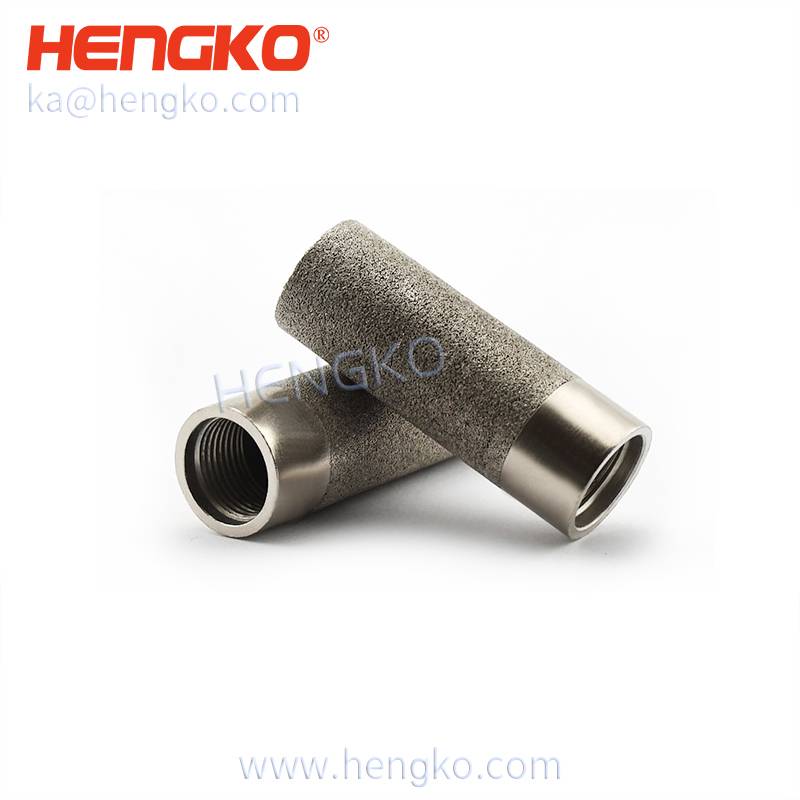 Good User Reputation for In-Tank Spargers -
 Manufacture HSY4MCN micron stainless steel 316L temperature and humidity sensor probe housing protection module used for stability chamber – HENGKO