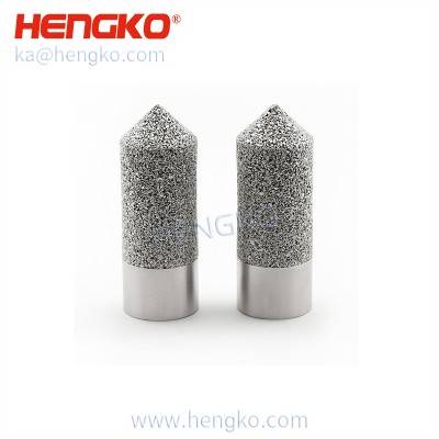 HK94MBN rozsdamentes acél szinterezett porózus páratartalom érzékelő ház üvegházi hőmérséklet és páratartalom érzékelő távadóhoz