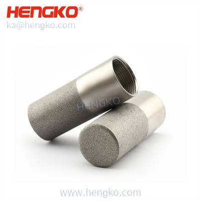 Carcasa de filtro de sonda de sensor de humedad digital HK78MCN acero inoxidable 316 M19 * 1,0