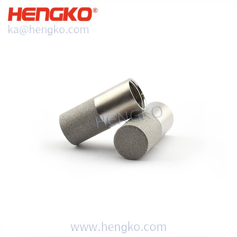 HK83MEN waterproof sintered stainless steel humidity sensor housings for humidity transmitter Featured Image