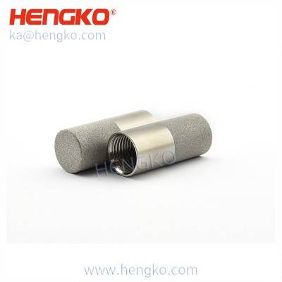HK83MEN waterproof sintered stainless steel humidity sensor housings for humidity transmitter