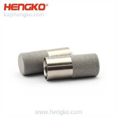 HK83MCN RHT31 35 30 aleve dayanıklı sıcaklık nem sensörü gözenekli sinterlenmiş paslanmaz çelik 304 örgü filtre sensörü muhafazası