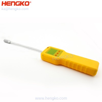 Good quality China Industrial Portable digital Oxygen O2 personal gas leak sensor detector for Multi Gas H2s H2