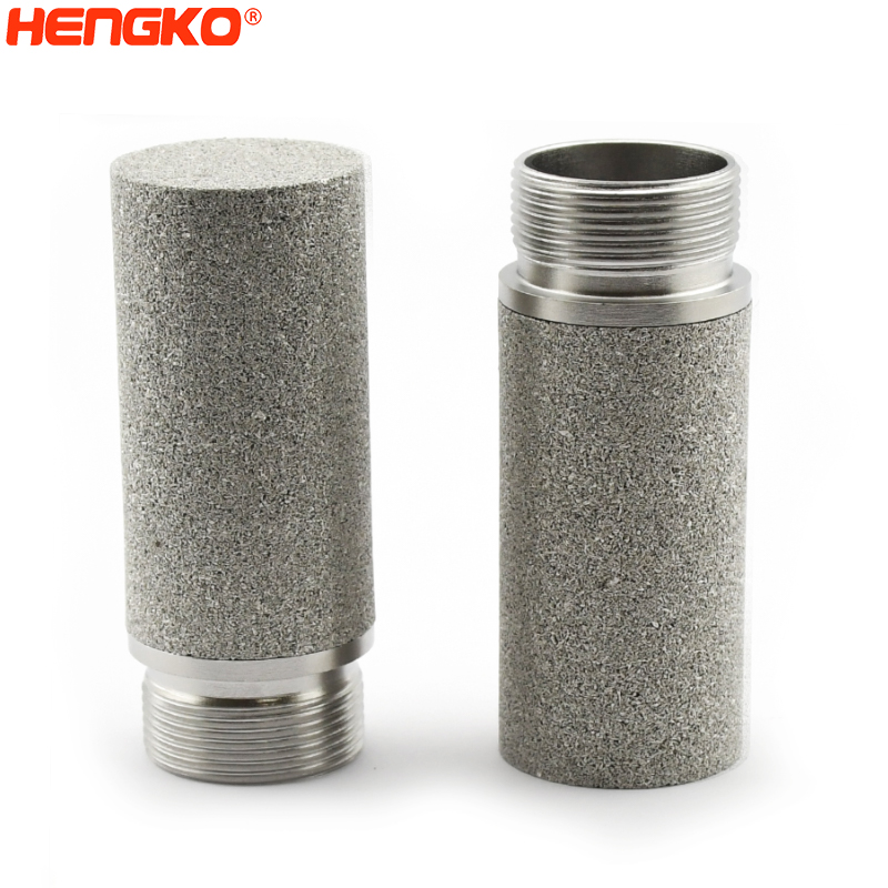 Special Price for Aeration Wand -
 Professional manufacturer customized  HK47MCU Waterproof IP66 temperaturec and humidity sensor stainless steel sintered metal probe housing guard – HENGKO